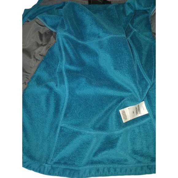 Mountain Hardwear Womens Blue Green Pyxis Fleece Jacket Zip  Jacket Size M - Picture 15 of 15